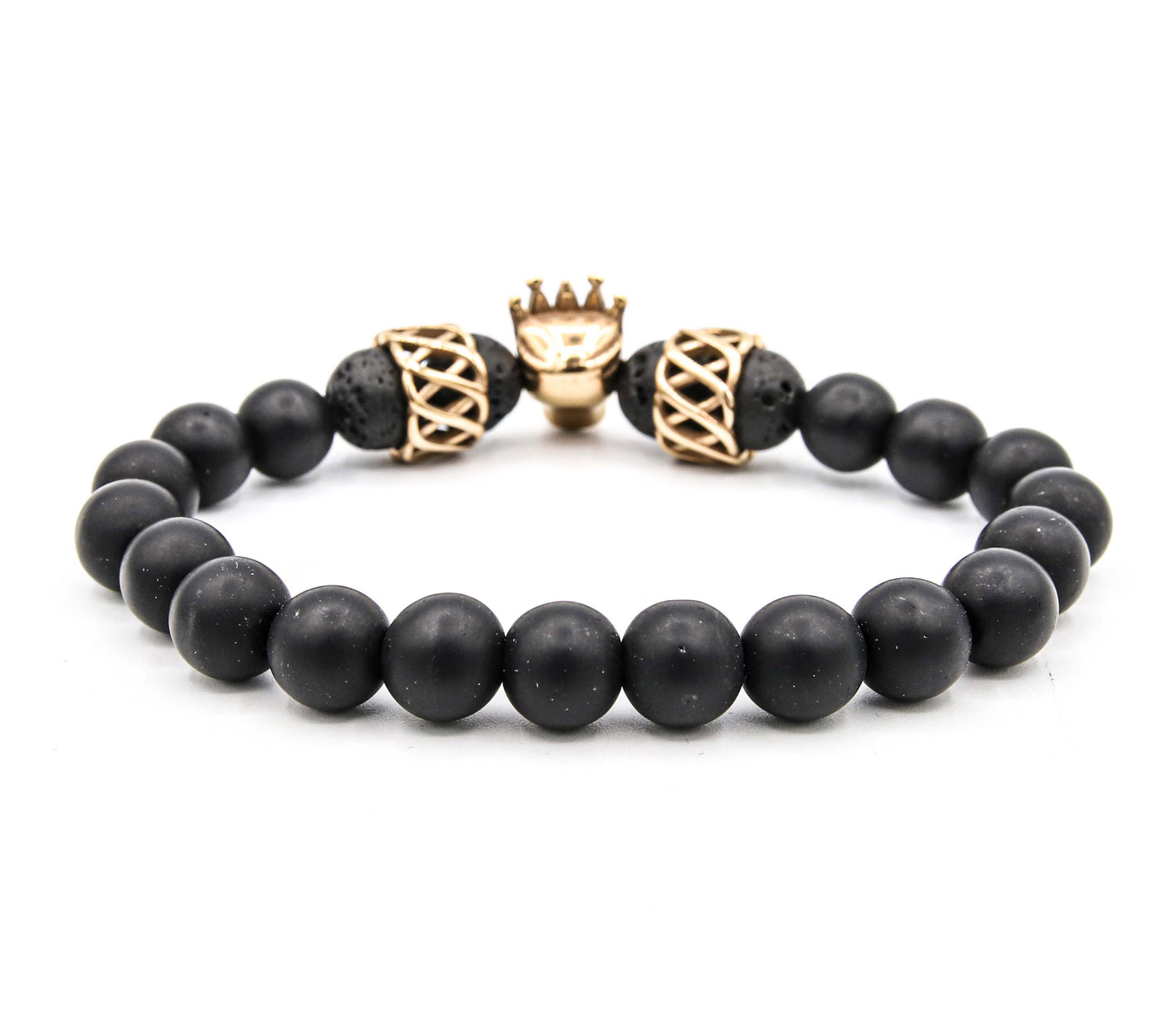 Pulsera Eternity Death King Oro Rosa