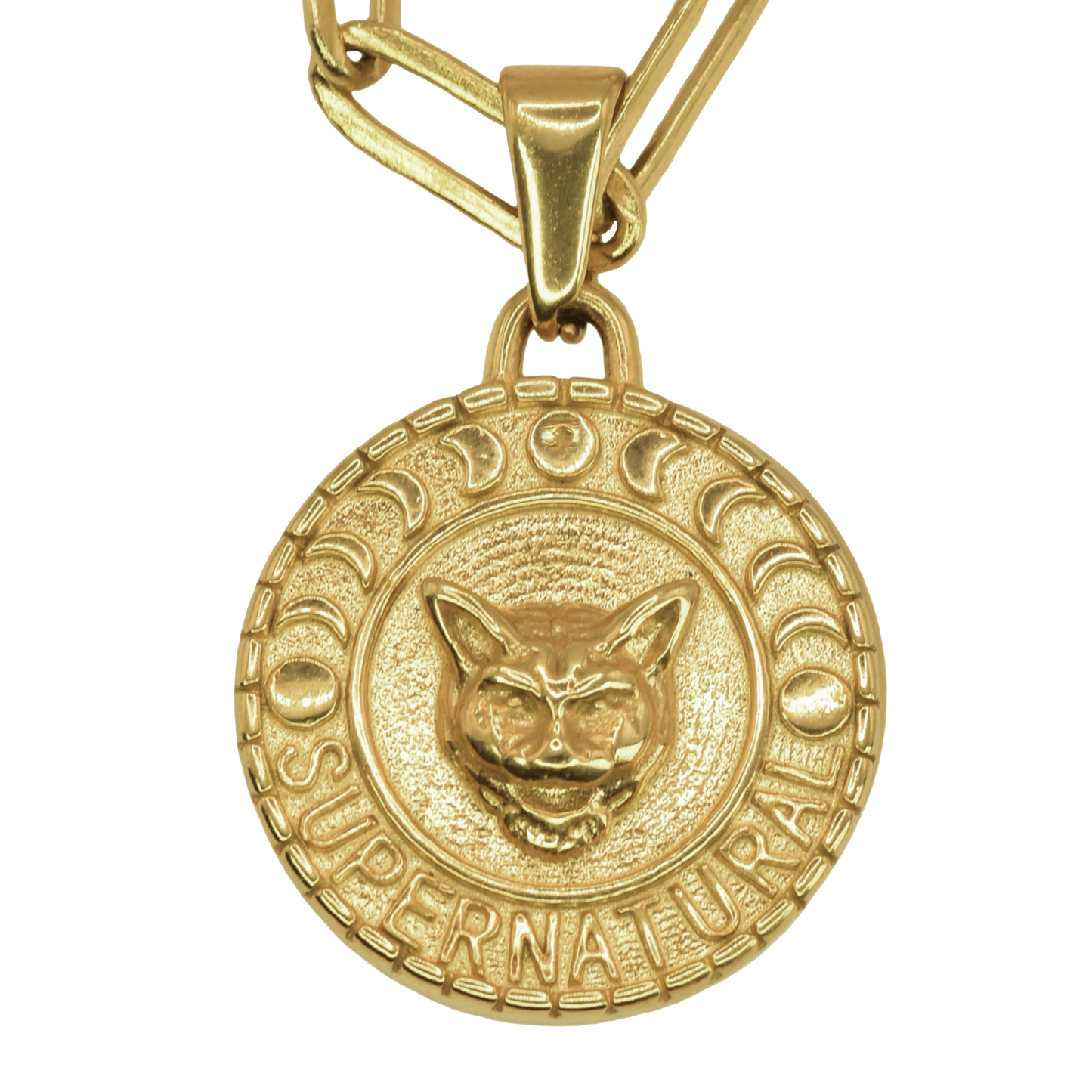 Cadena Clip con Medalla Supernatural