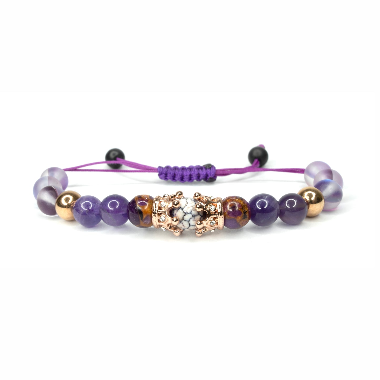 Pulsera Violet Double Queen