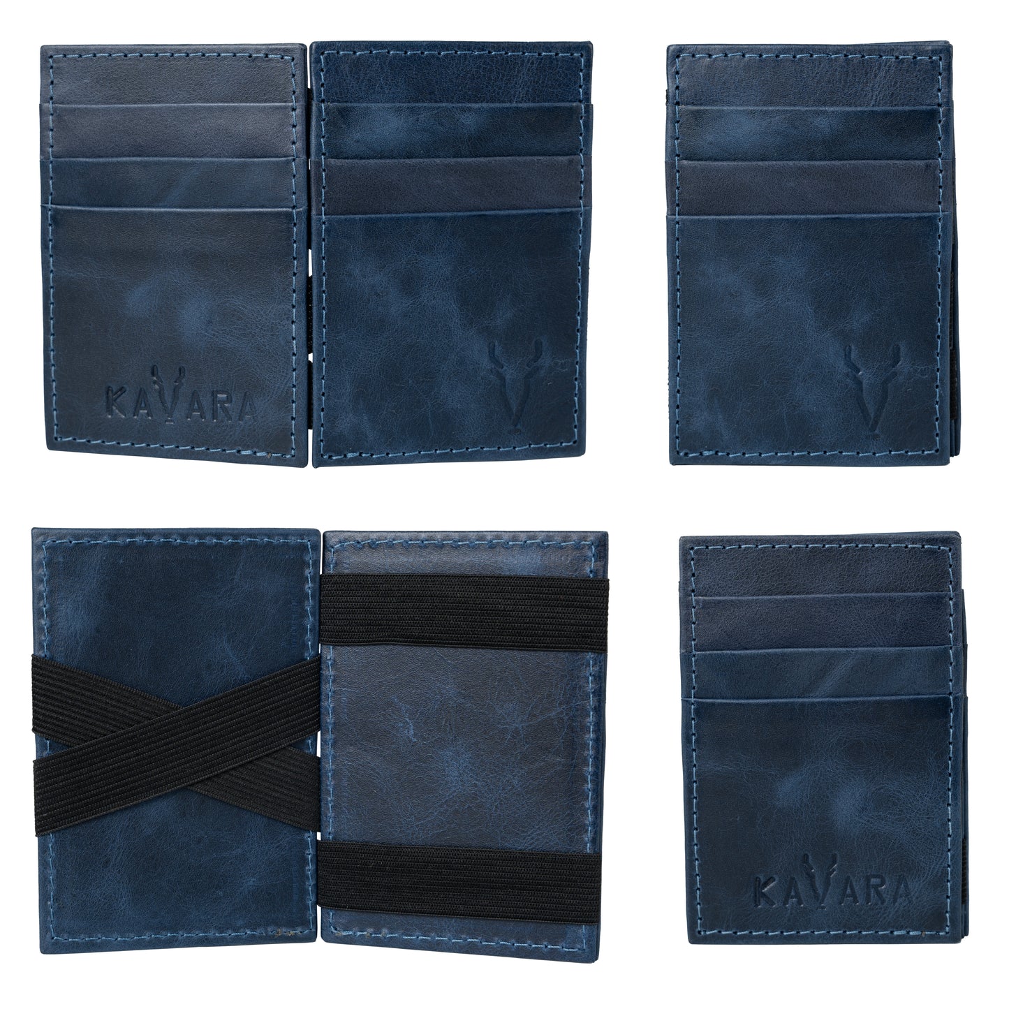 Billetera Magica Azul Vintage
