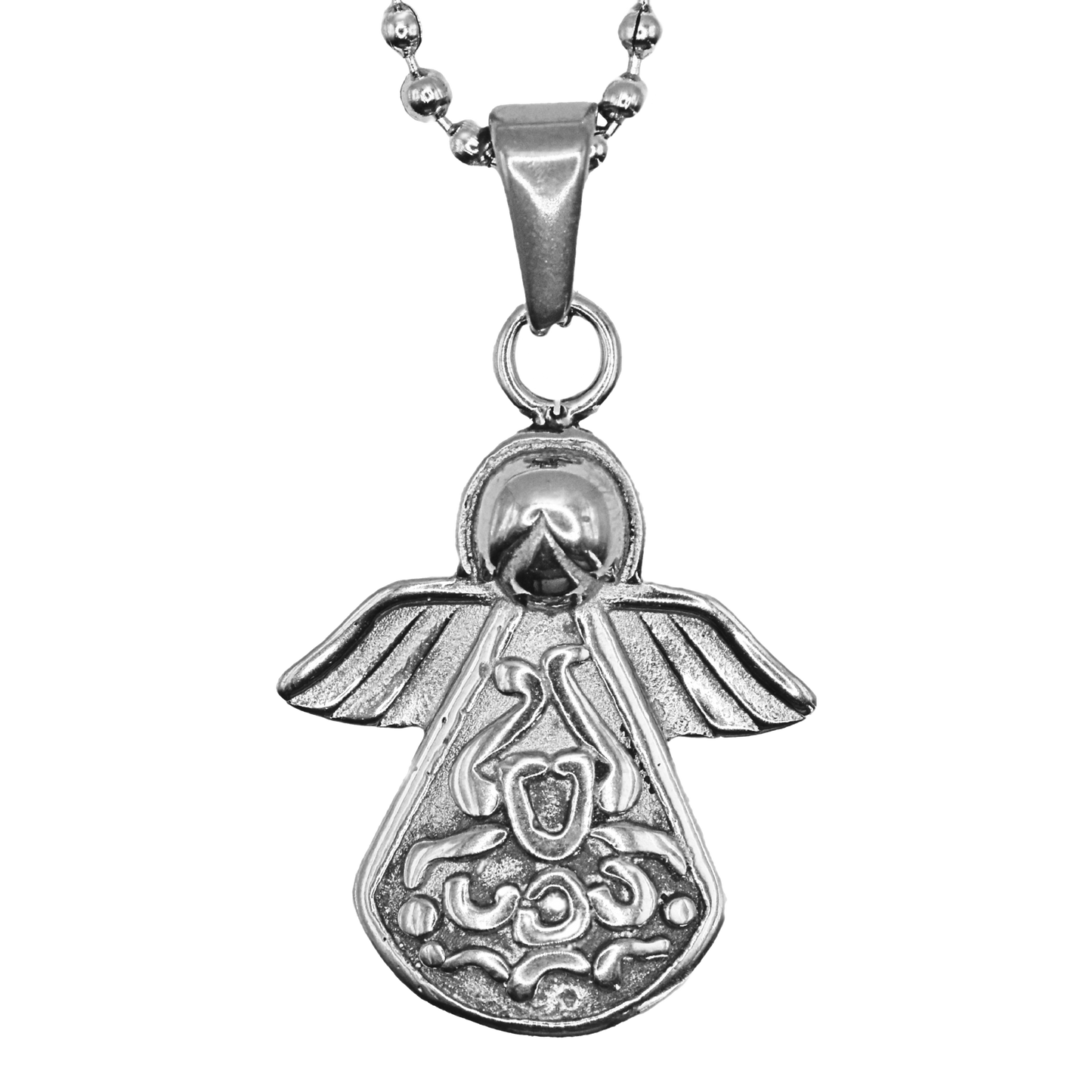 Cadena Militar con Angel de la Guarda