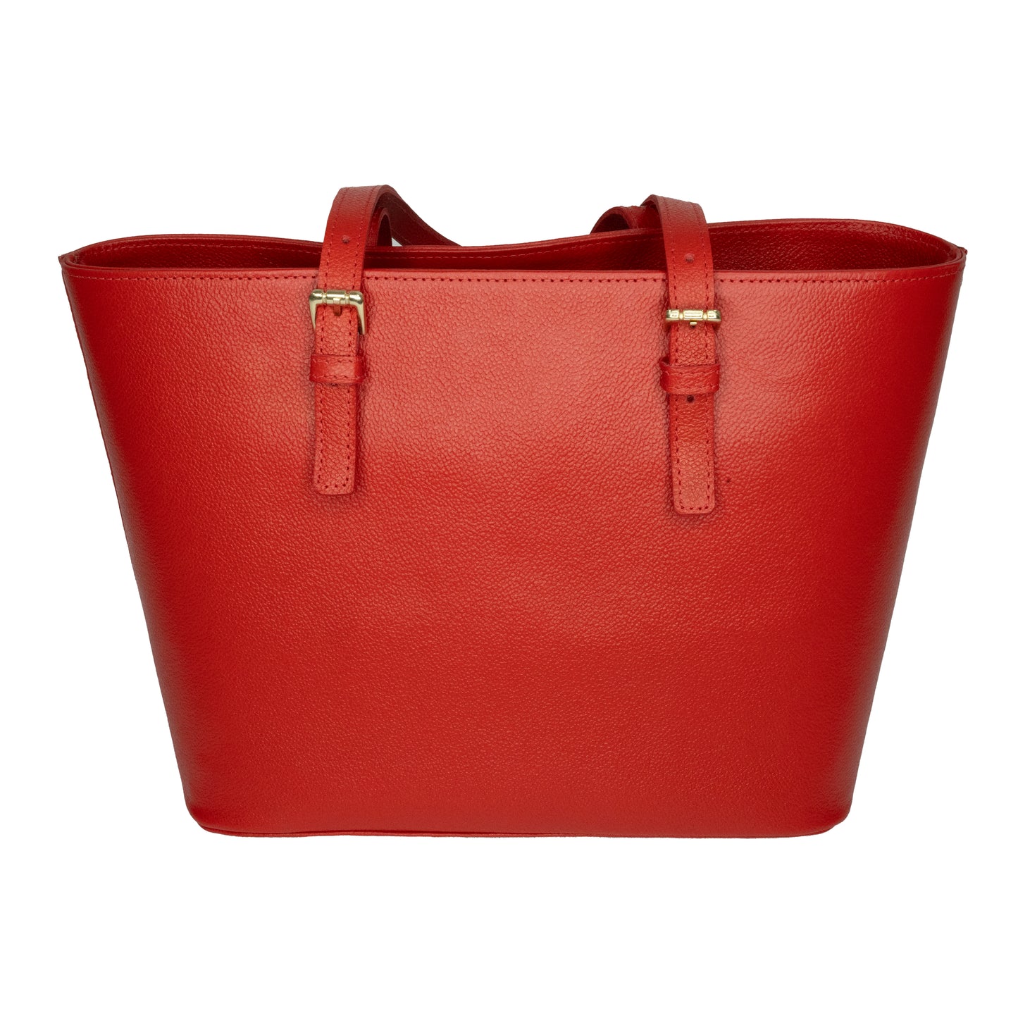 Cartera Tote Rojo Granulado