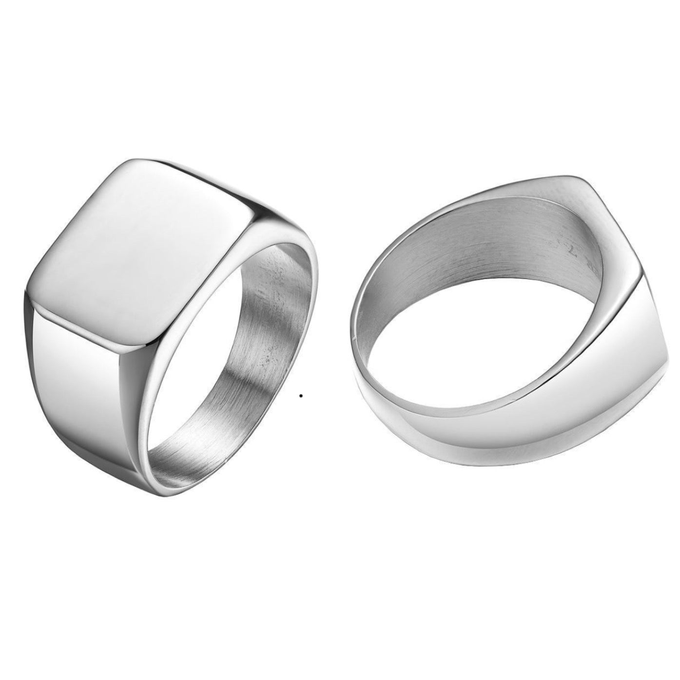 Anillo Rectangular Acero Inoxidable