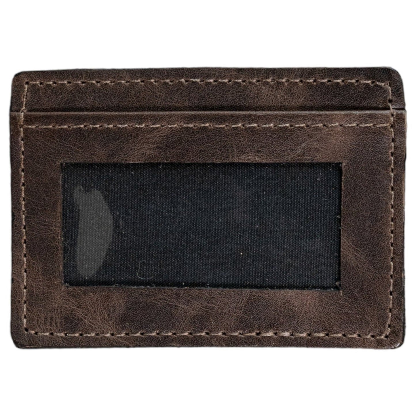 Tarjetero Model S Marron Oscuro Vintage