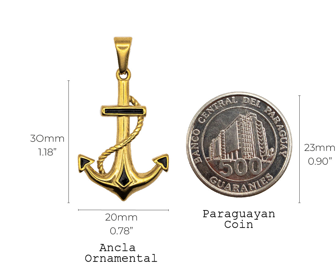 Dije Ancla Ornamental