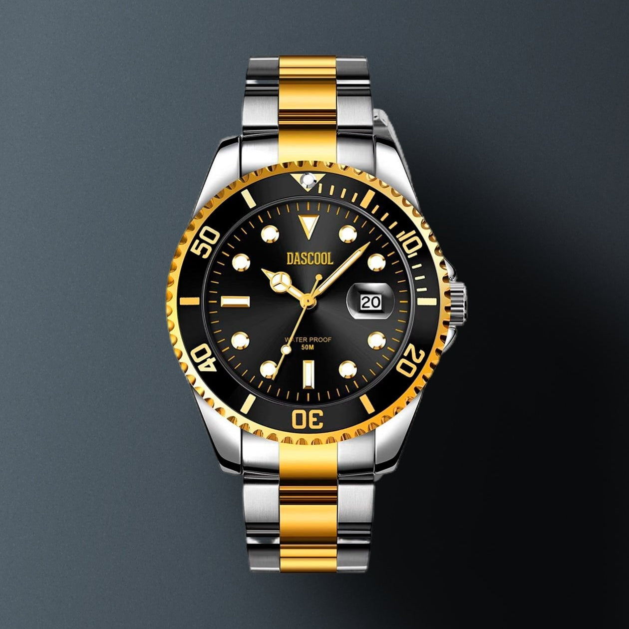 Dascool Watch Nautilus Gold/Silver