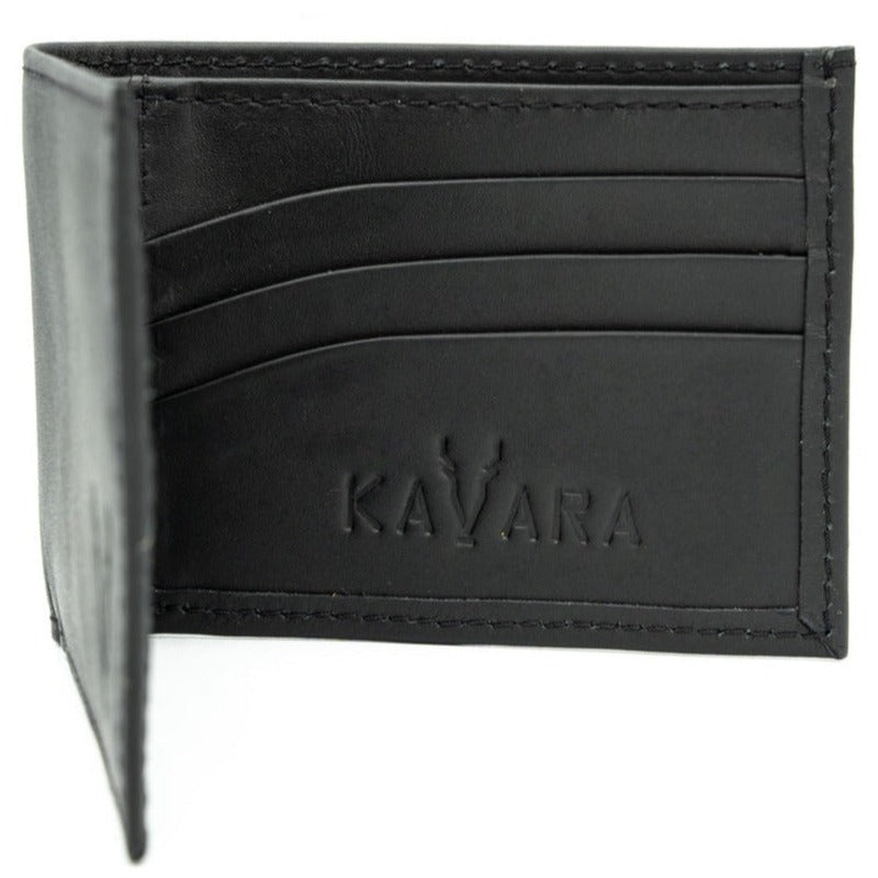 Billetera Compacta Negro Mate