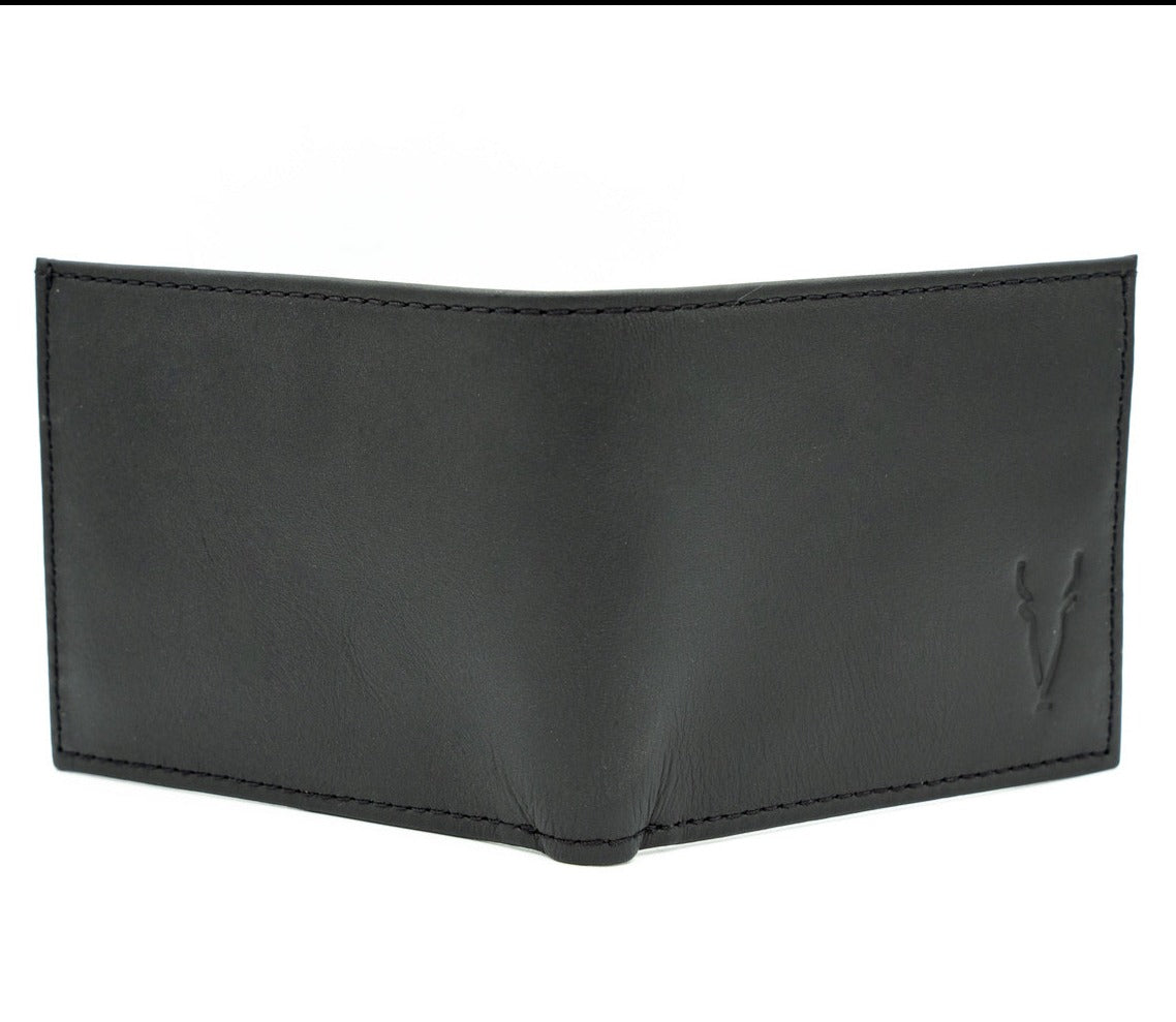 Billetera Compacta Negro Mate