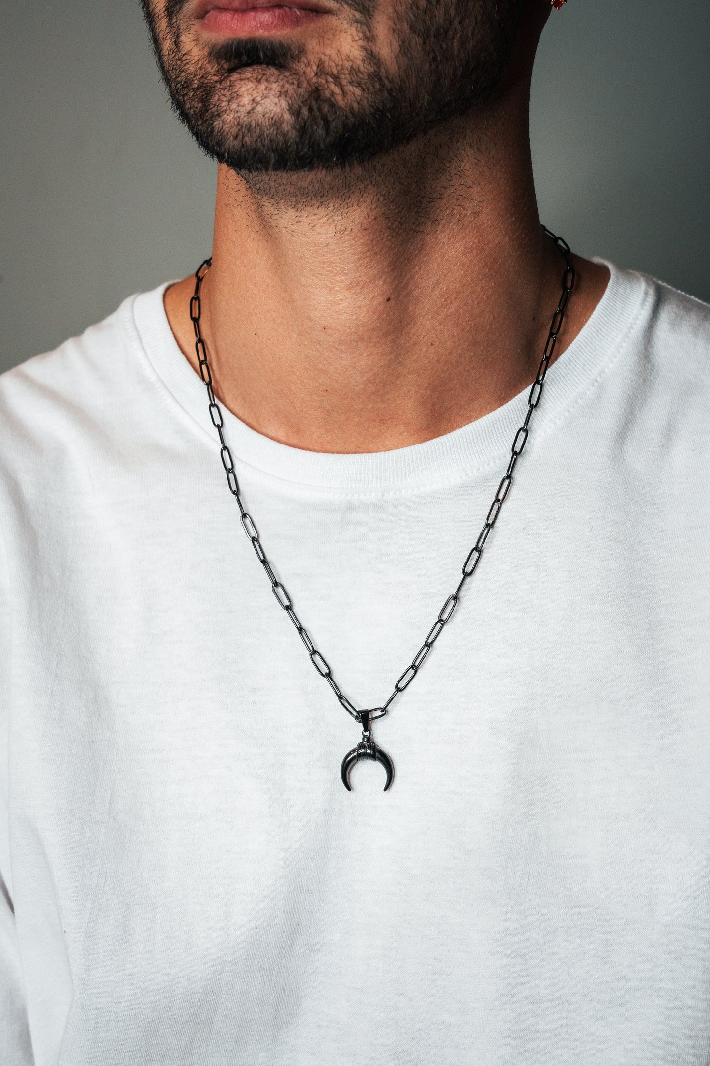 Cadena Clip con dije Horn