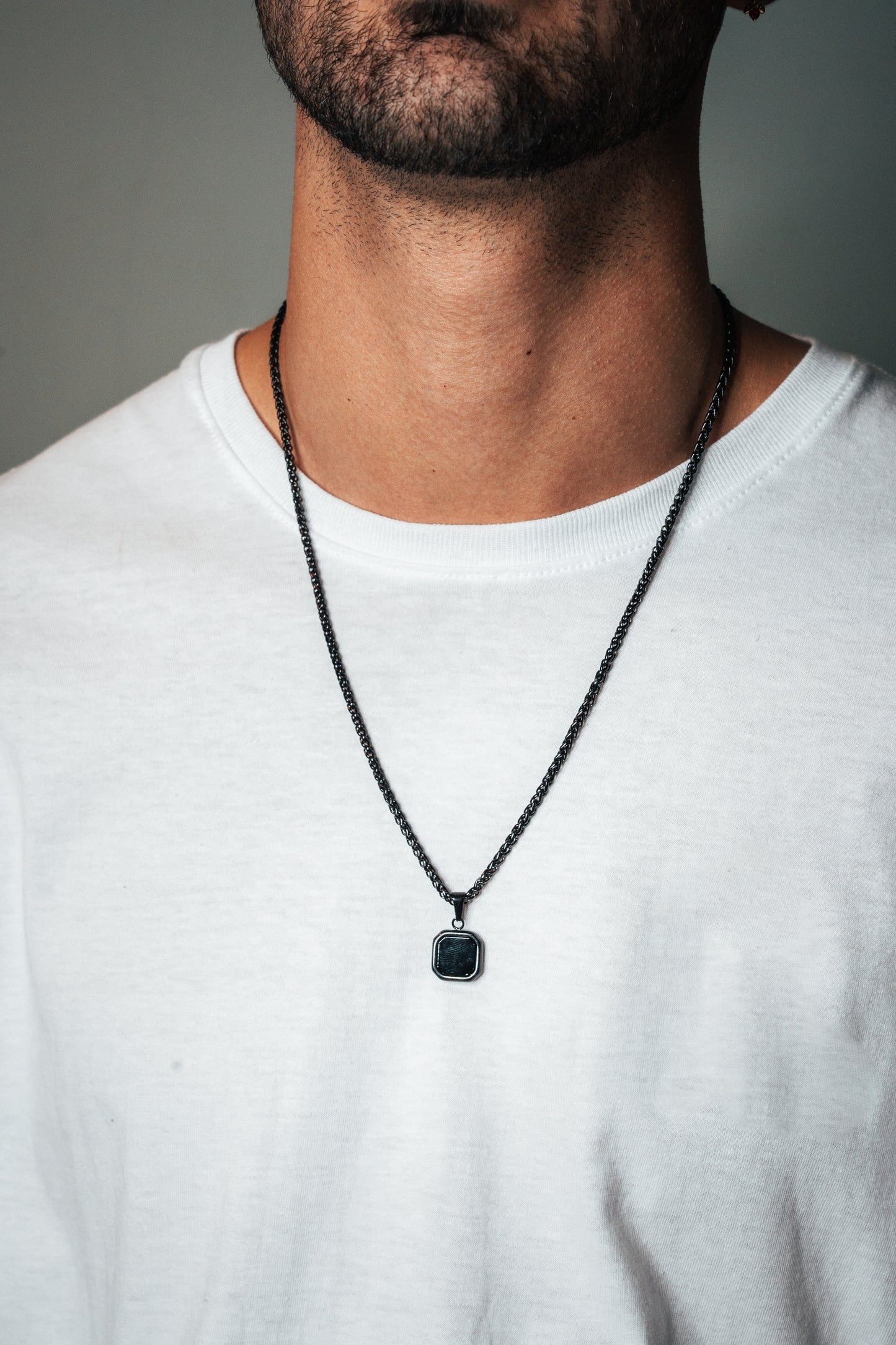 Cadena Wheat con Square Black