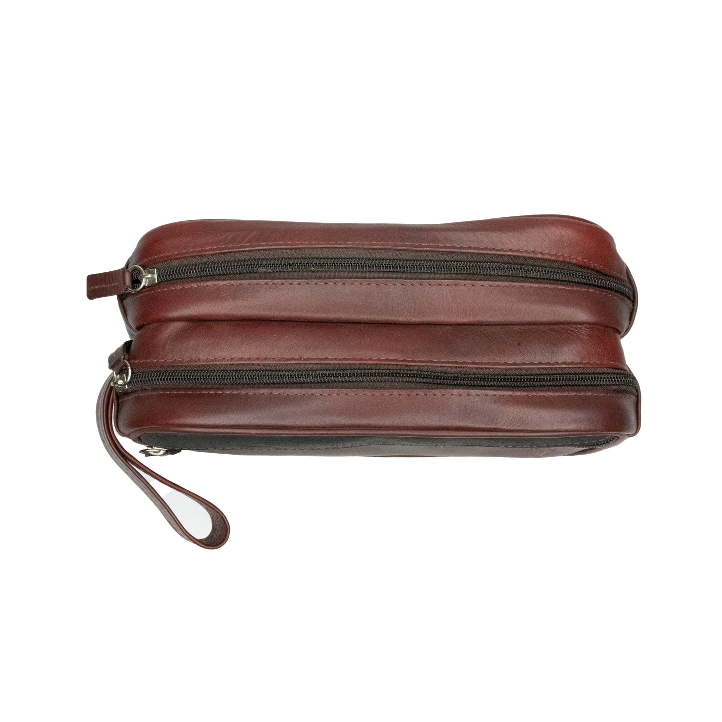 Neceser Doble Rojo Vino interior Negro Egipcio