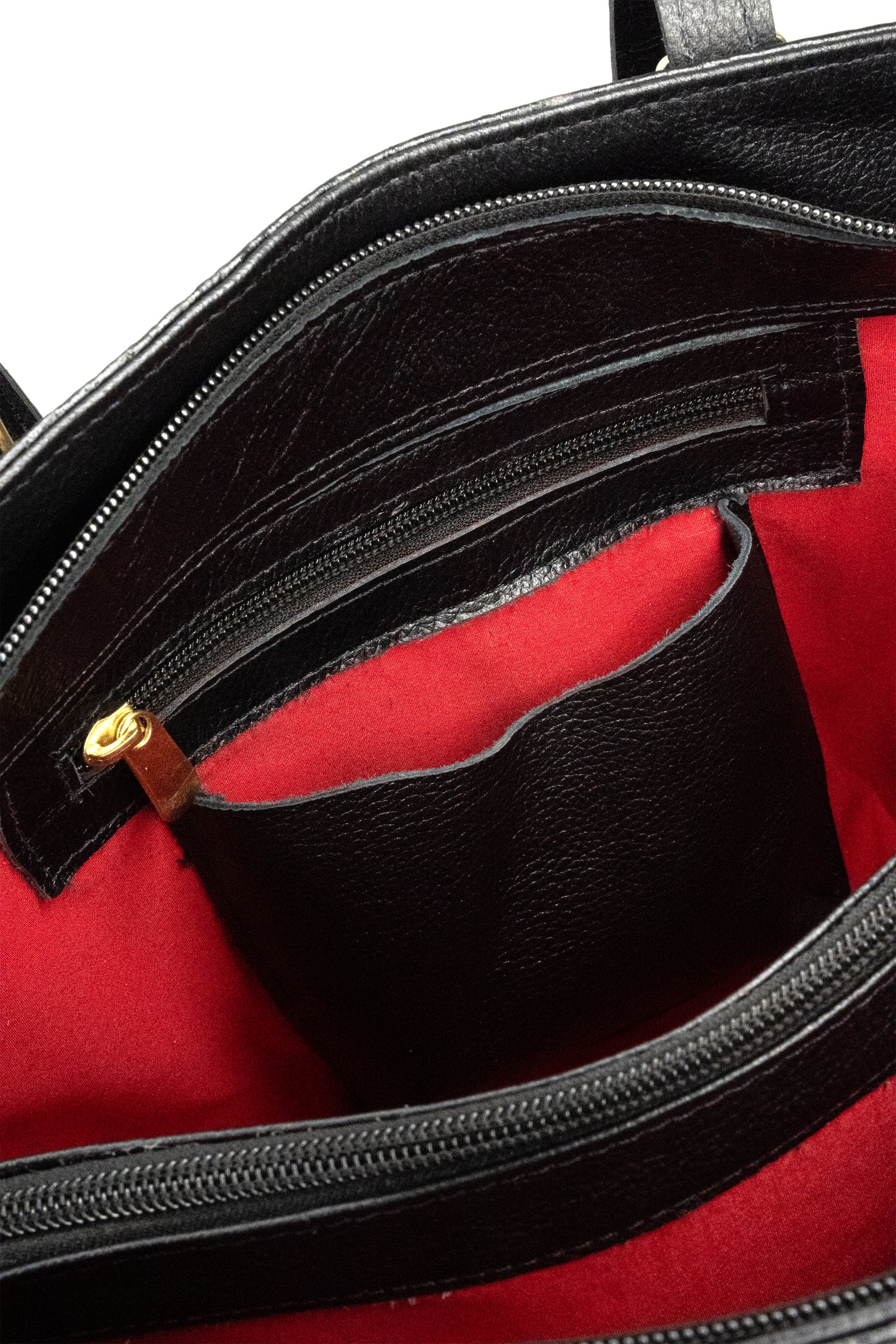 Cartera Tote Negro Cocodrilo