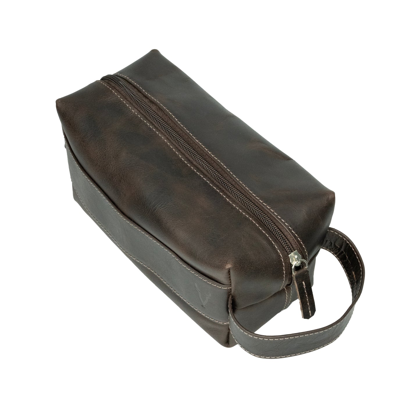 Neceser Mini Marron Oscuro Vintage