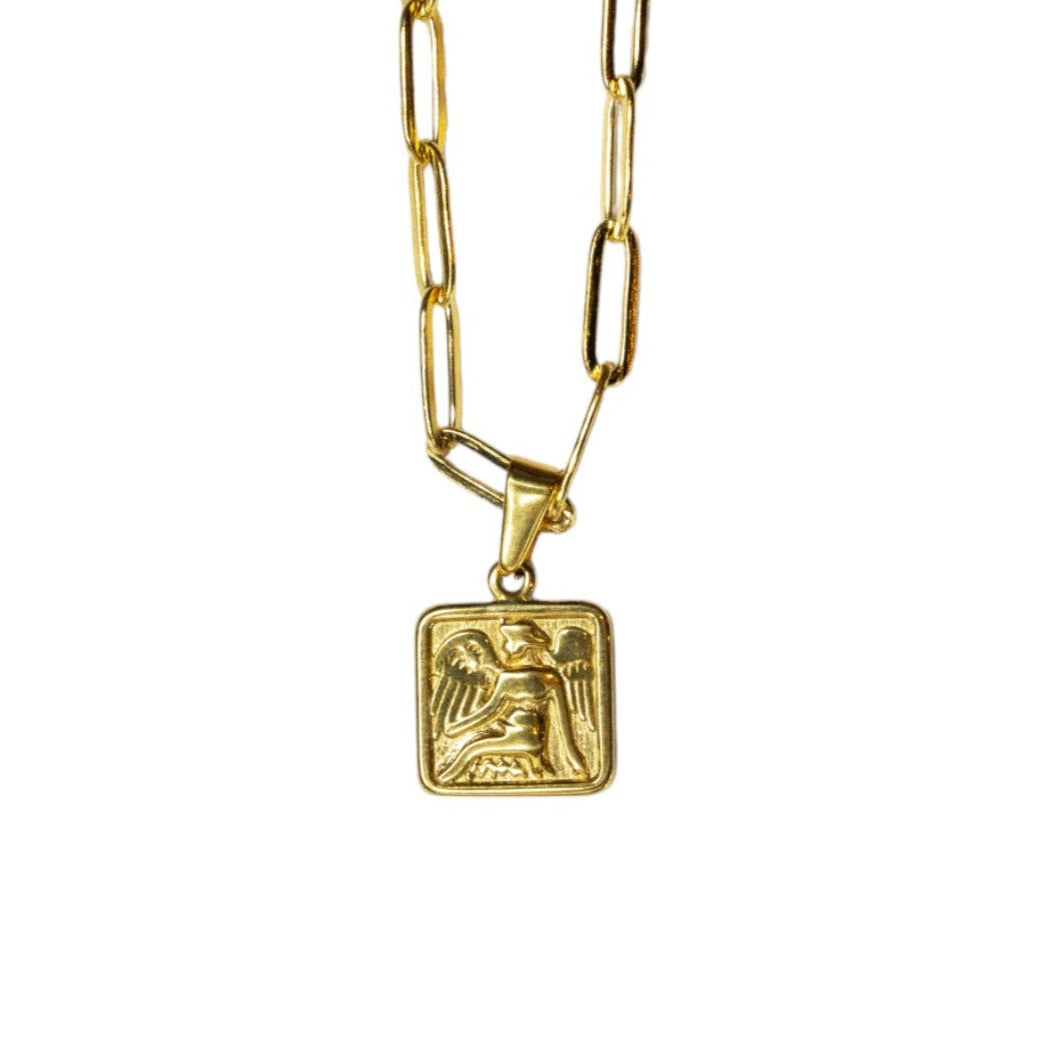 Cadena Clip con Medalla de Lucifer
