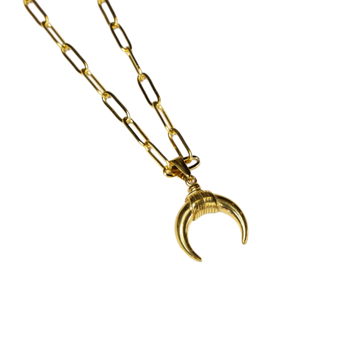 Cadena Clip con dije Horn