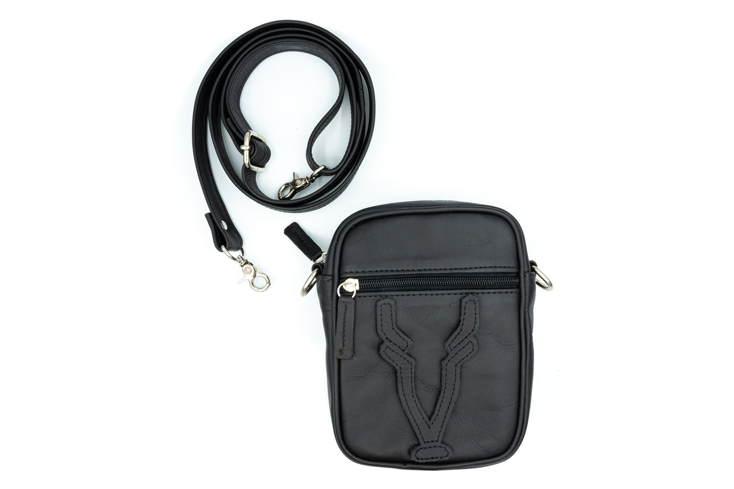 Bandolera Negro Mate