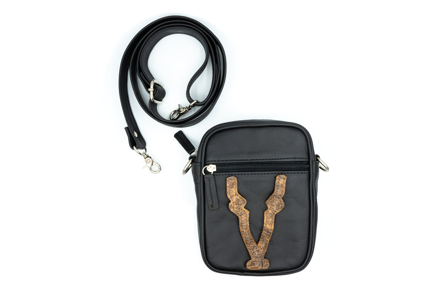Bandolera Negro Mate