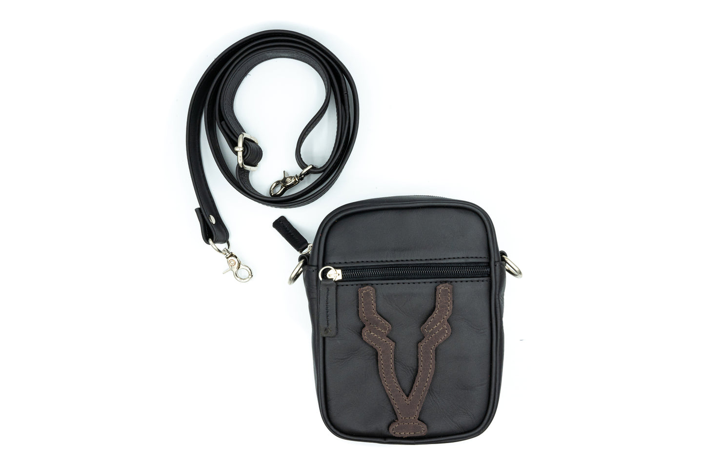Bandolera Negro Mate