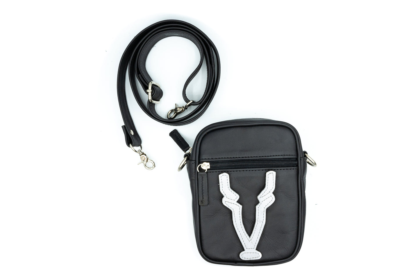 Bandolera Negro Mate