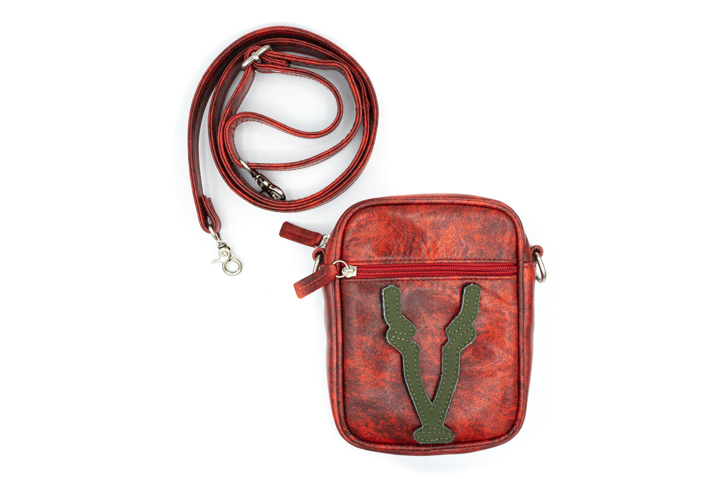 Bandolera Jungle Red