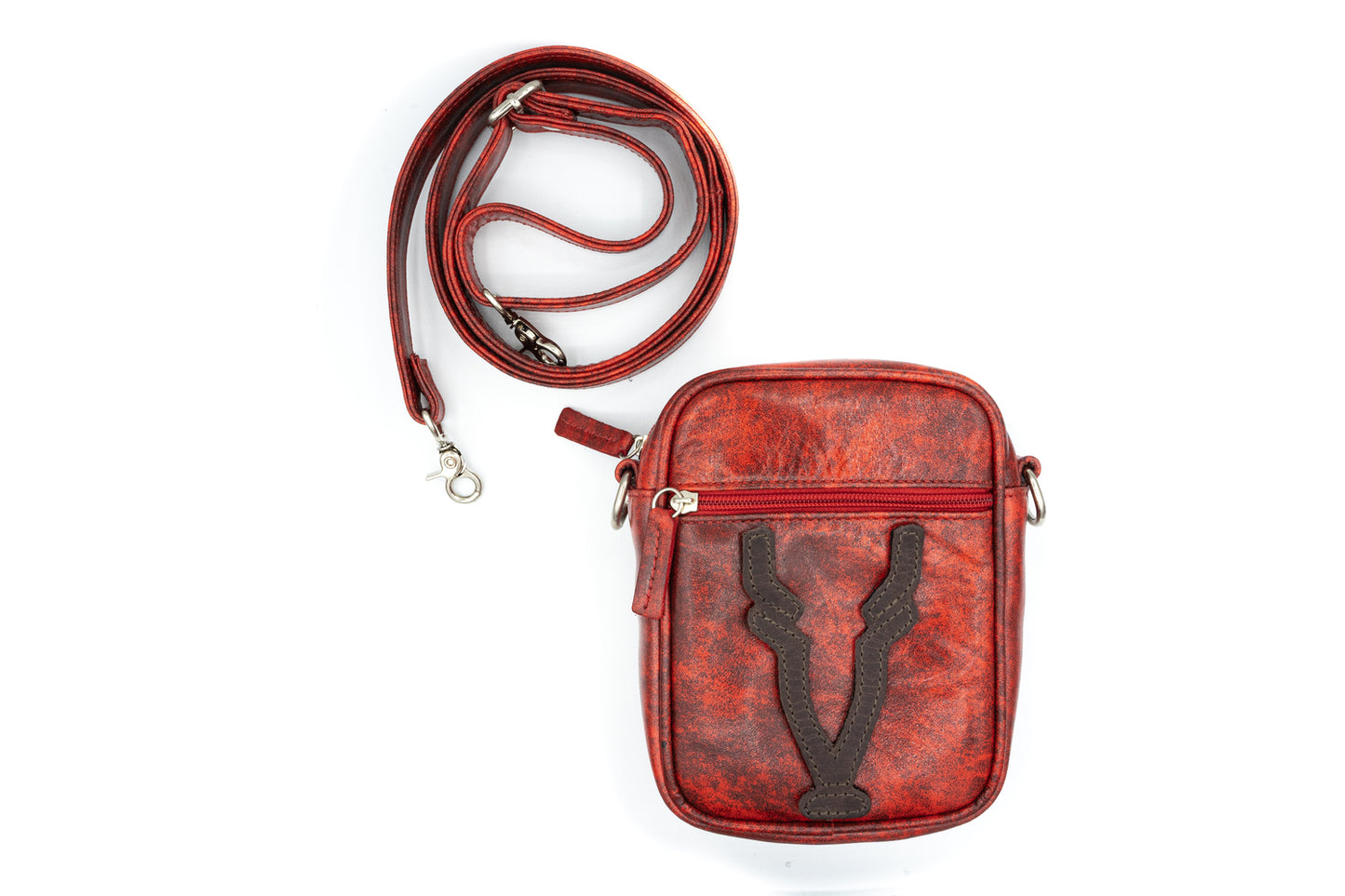 Bandolera Jungle Red