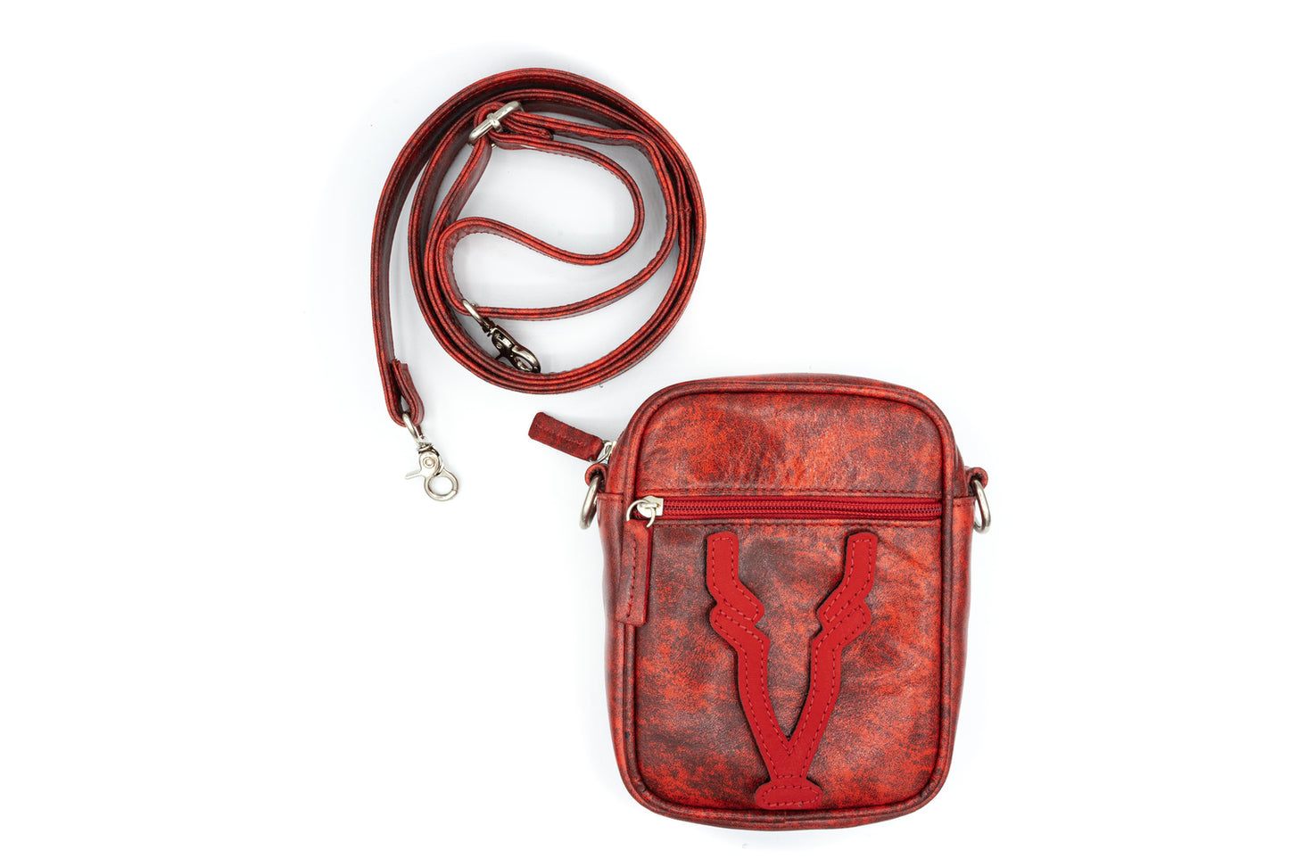 Bandolera Jungle Red