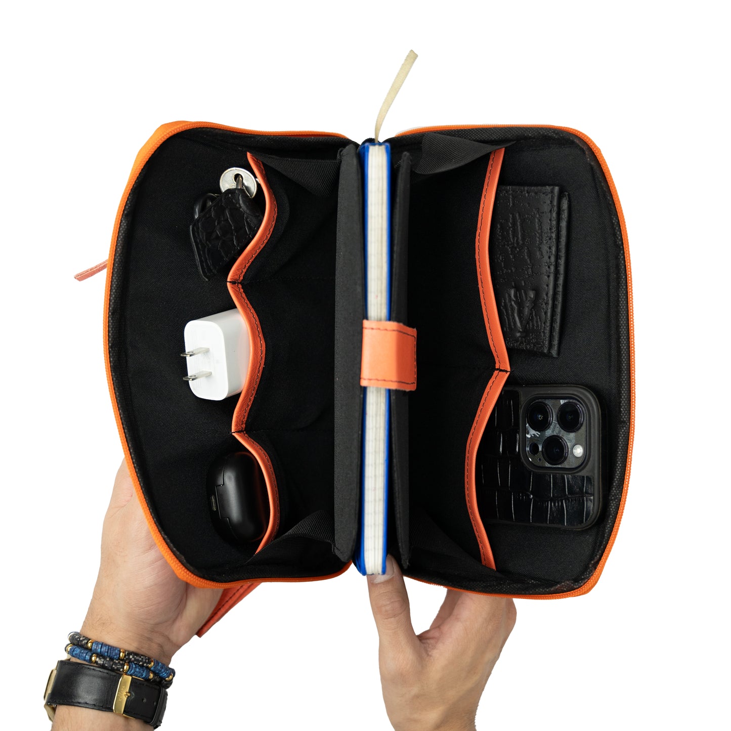 Organizador Model E Naranja Granulado