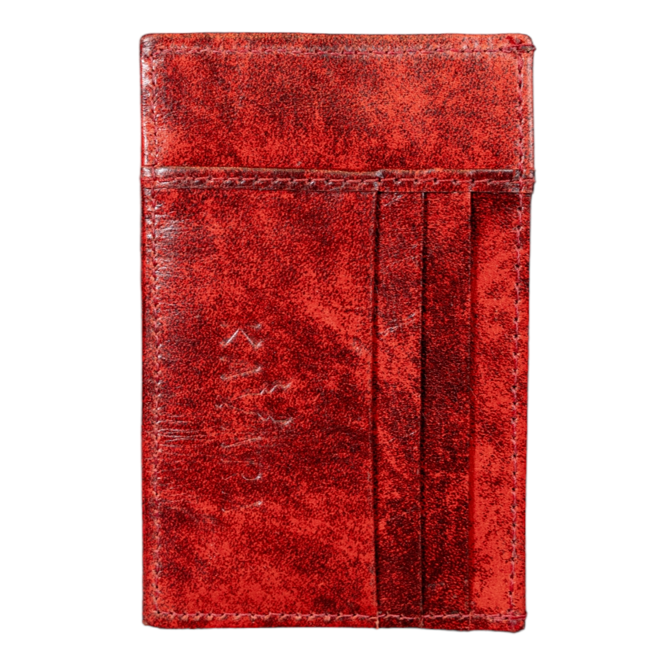 Tarjetero Model X Jungle Red