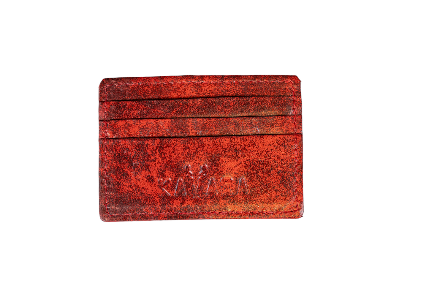Tarjetero Model S Jungle Red