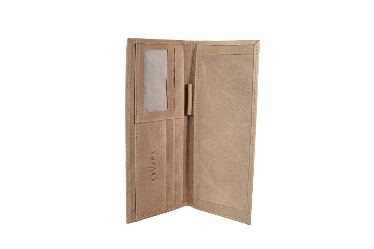 Porta Chequera Beige Vintage