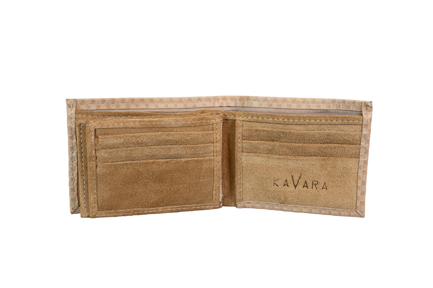 Billetera con Doble Compartimiento Extra Kuadrat Beige