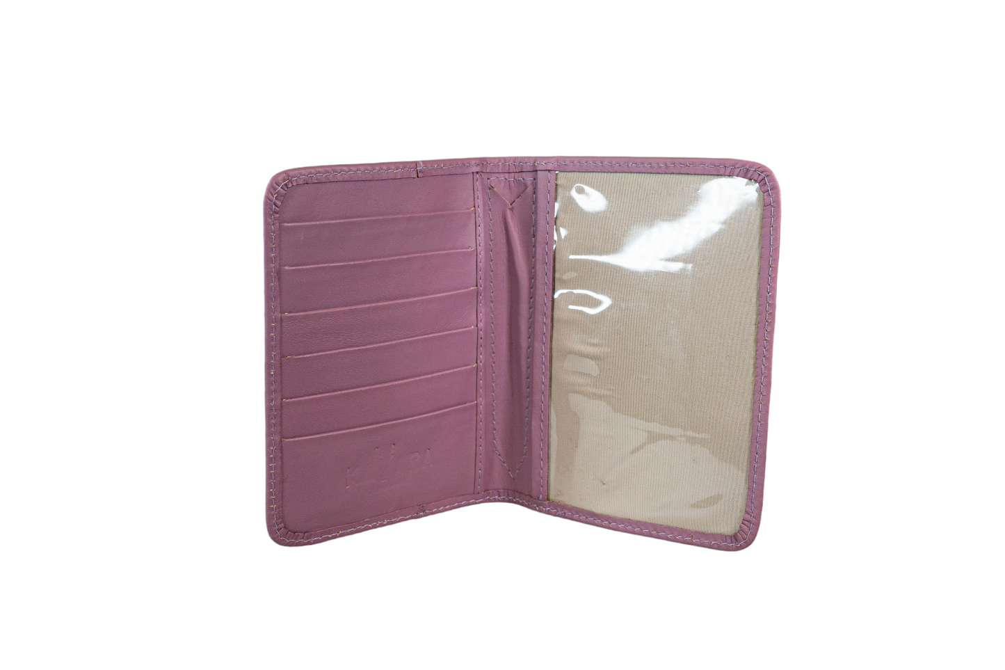 Porta Pasaporte Rosa Viejo