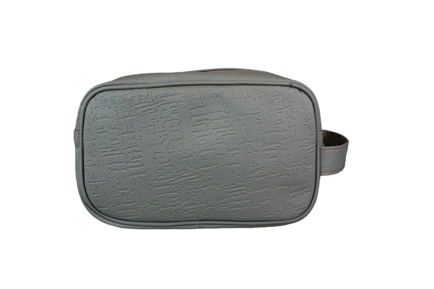 Neceser Compacto Gris Egipcio interior Rojo Vintage