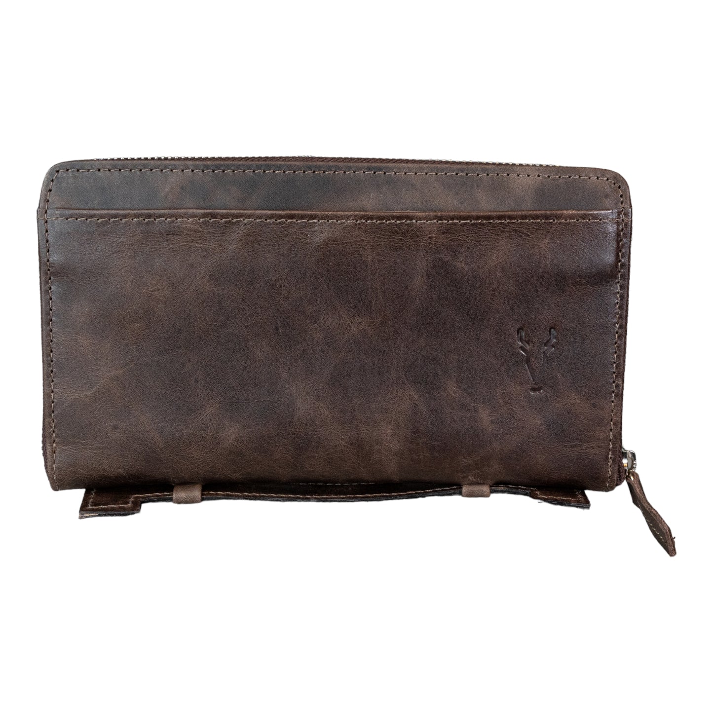 Billetera Model Z Marron Oscuro Vintage