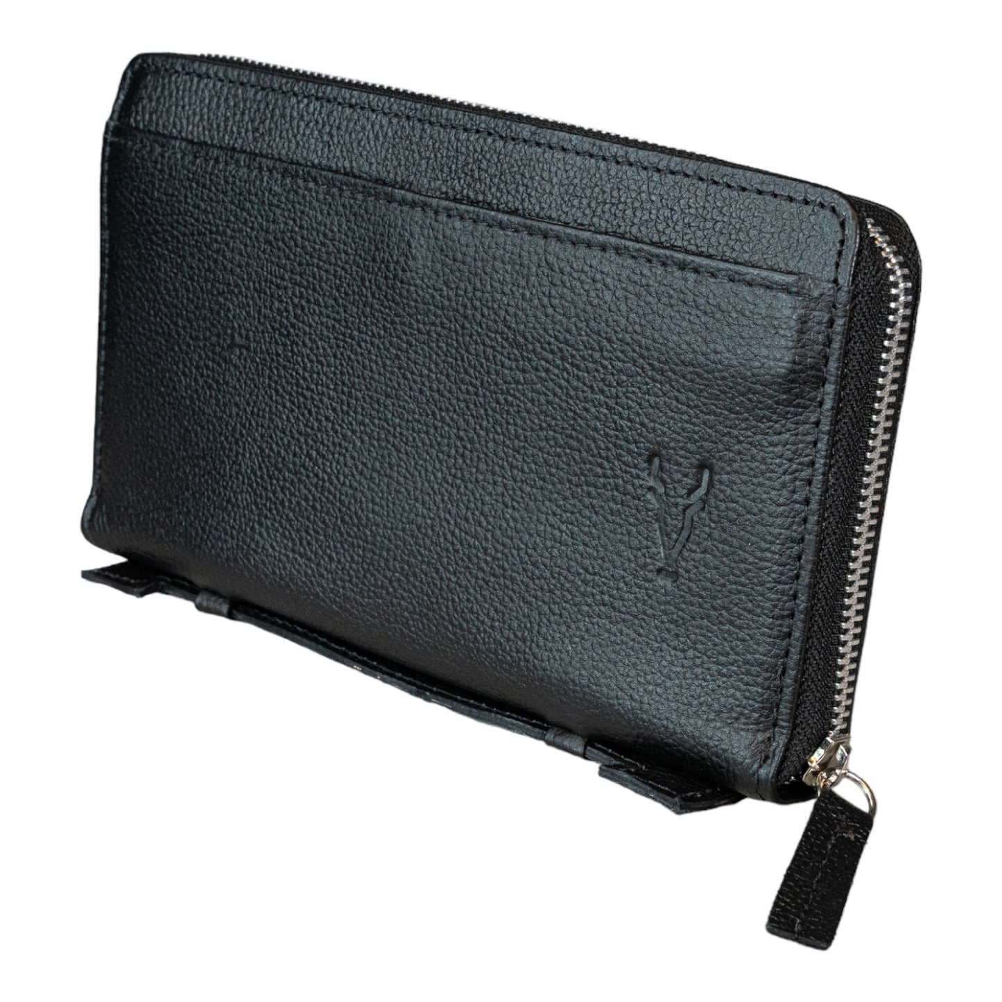 Billetera Model Z Negro Granulado