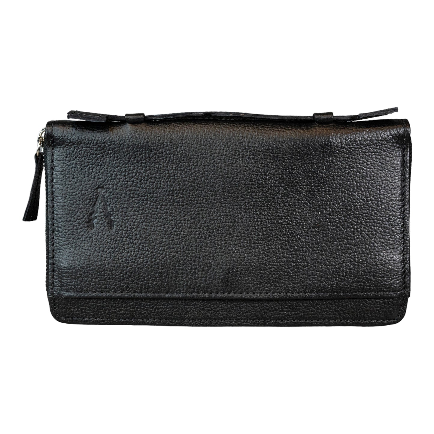 Billetera Model Z Negro Granulado