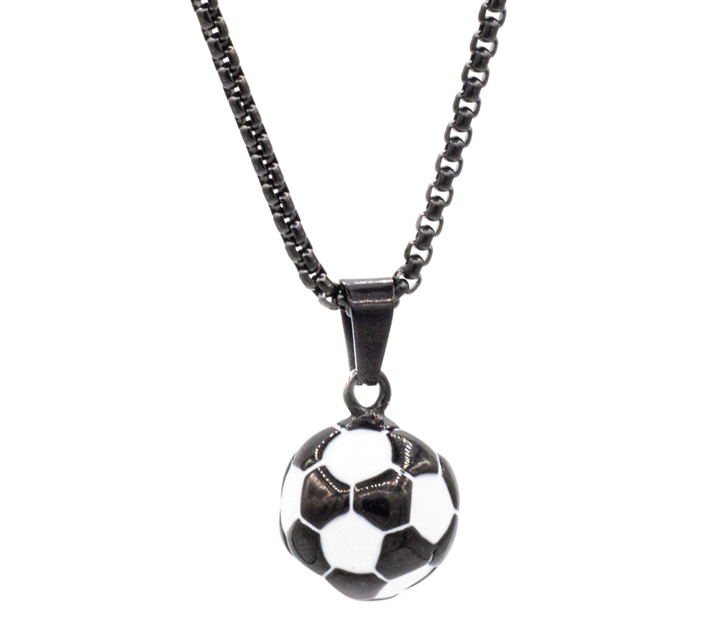 Cadena Pearl con Balón de Futbol
