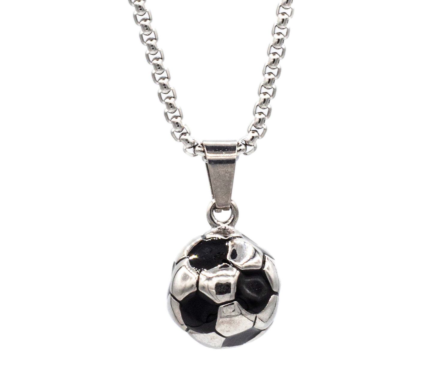 Cadena Pearl con Balón de Futbol