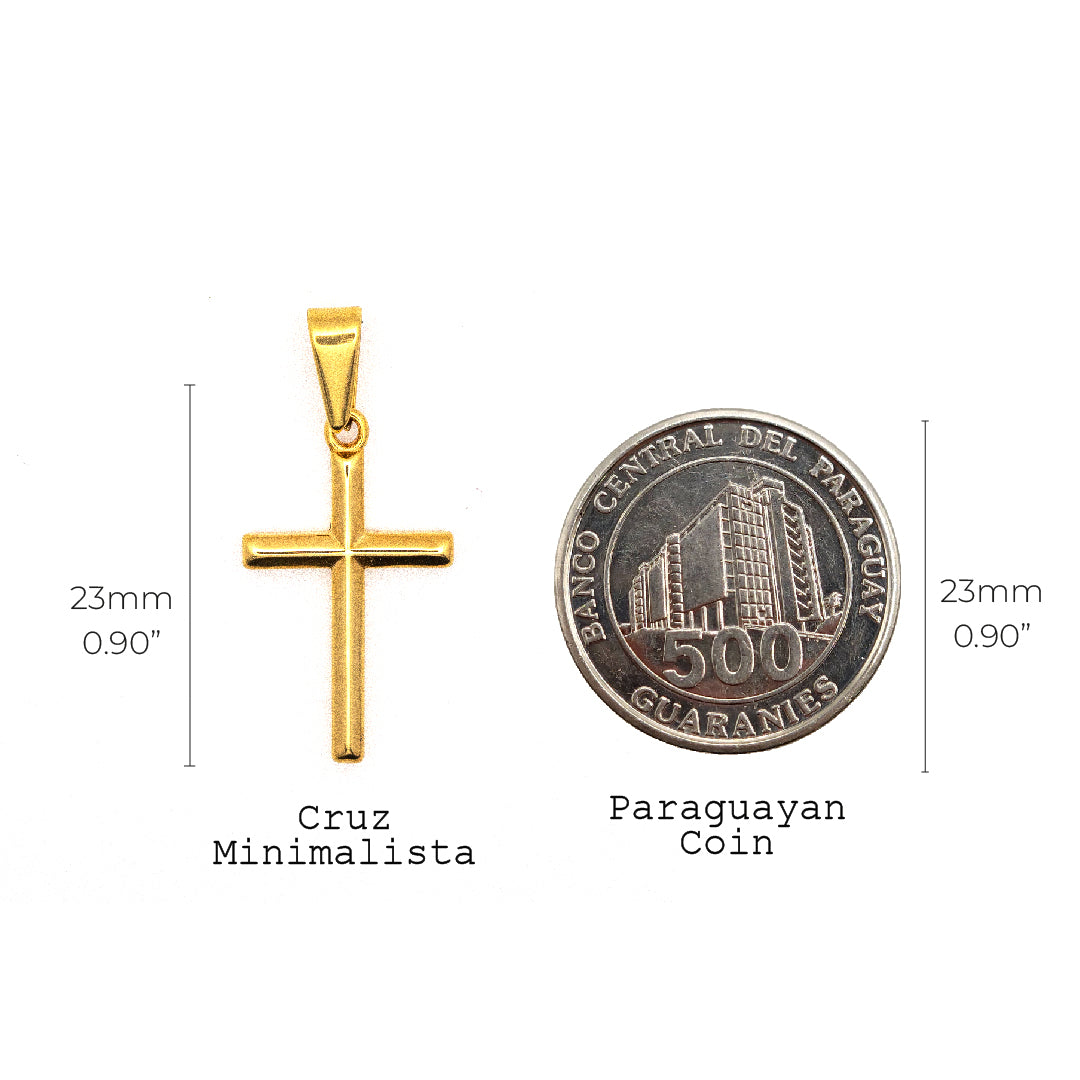 Dije Cruz Minimalista fina