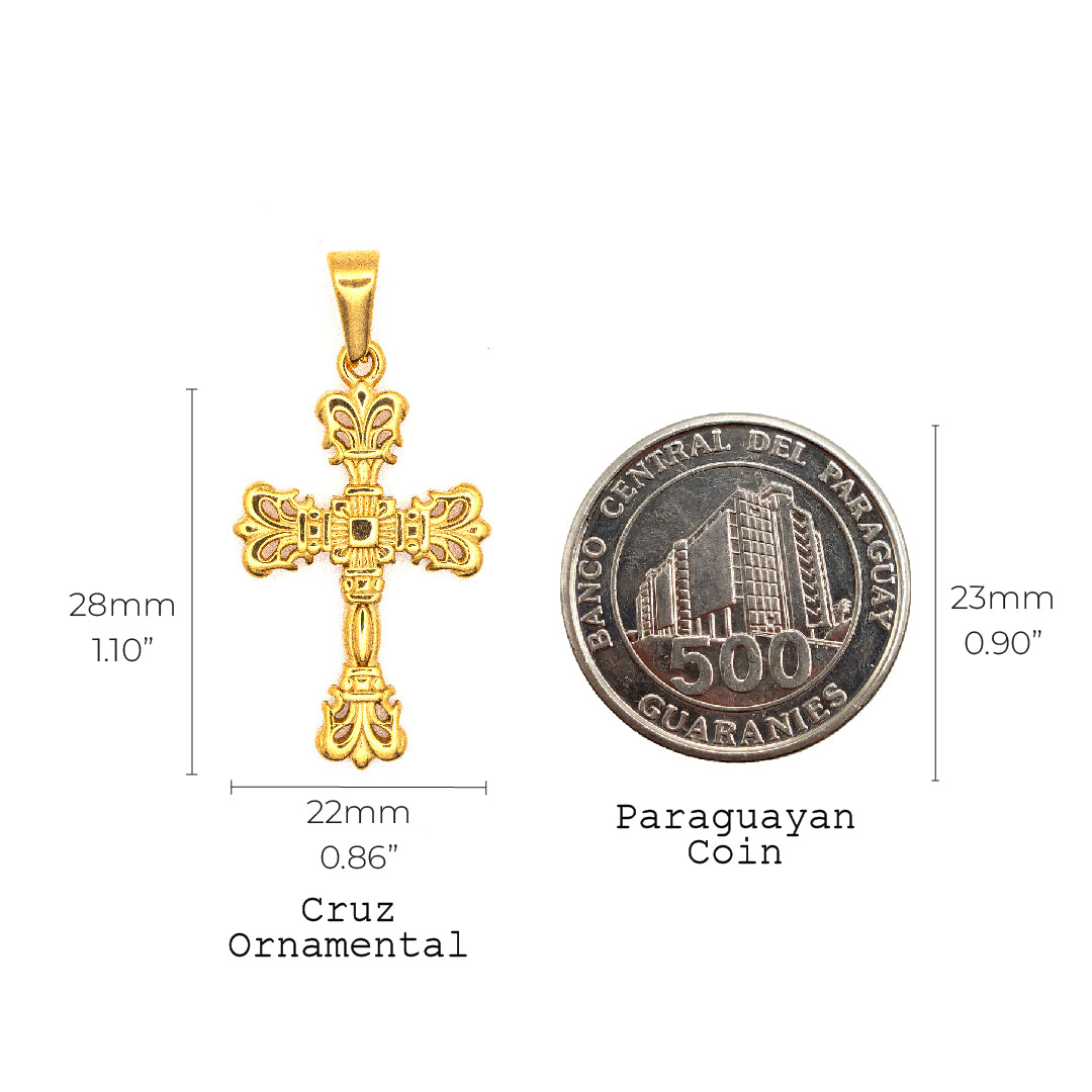 Dije Cruz Ornamental
