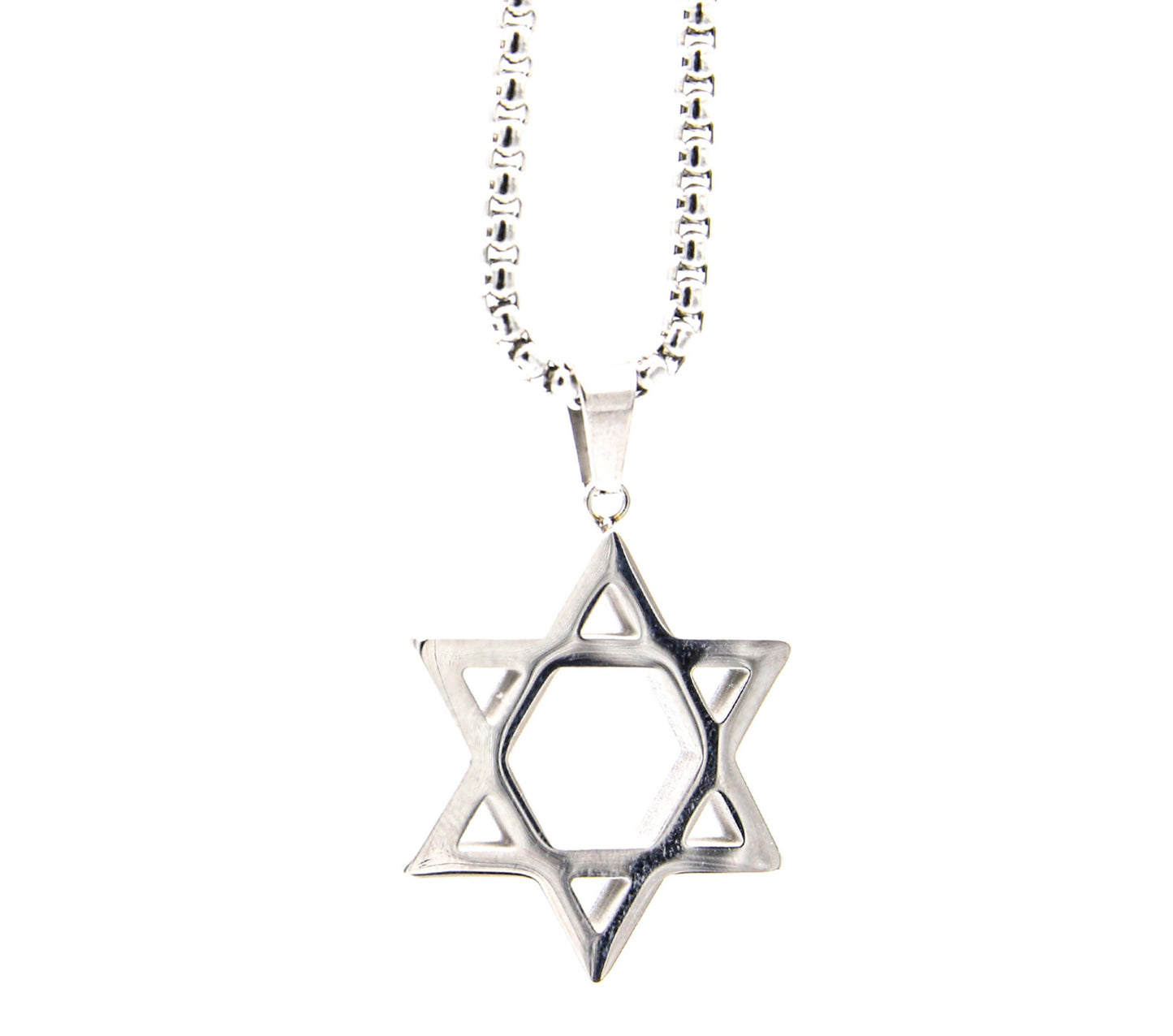 Cadena Pearl con Estrella de David