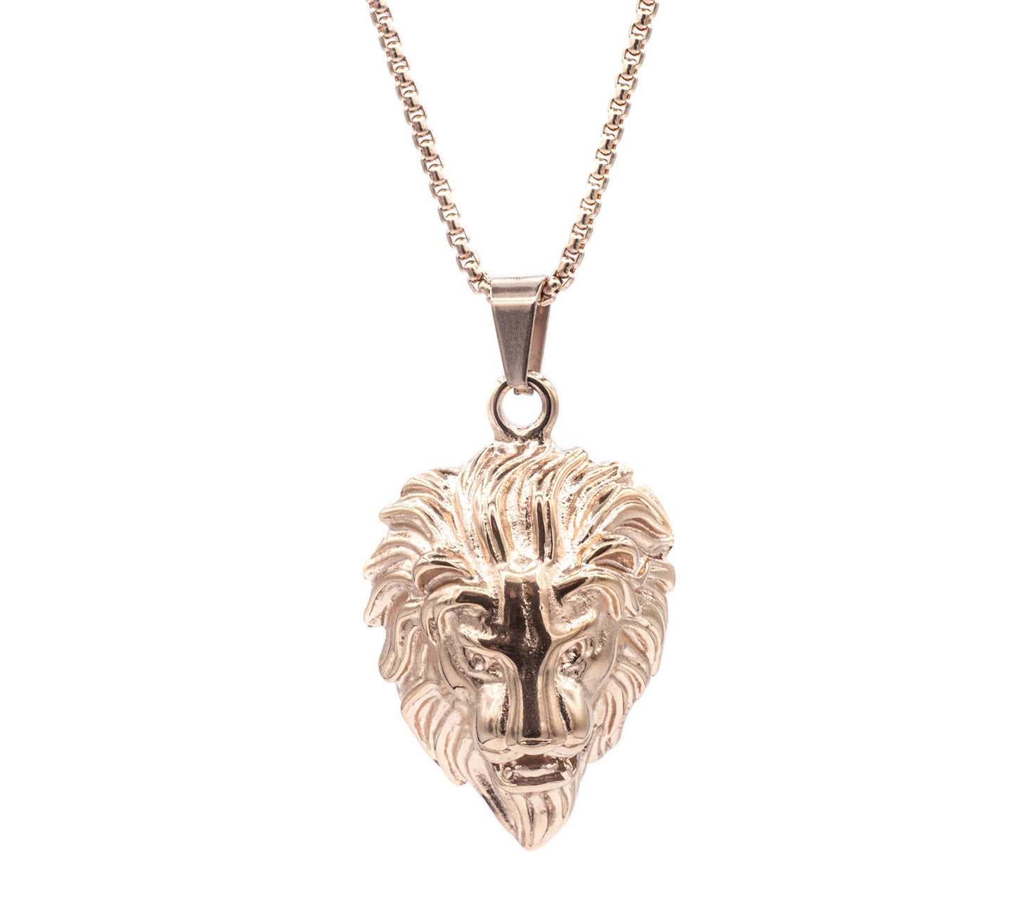 Cadena Pearl con Dije de Leon