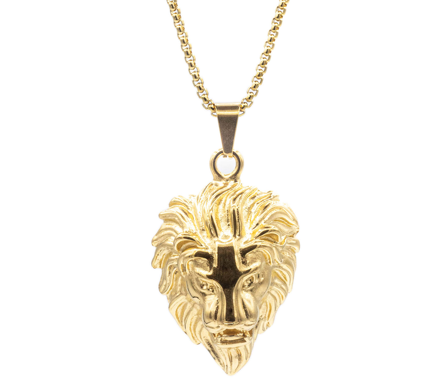 Cadena Pearl con Dije de Leon