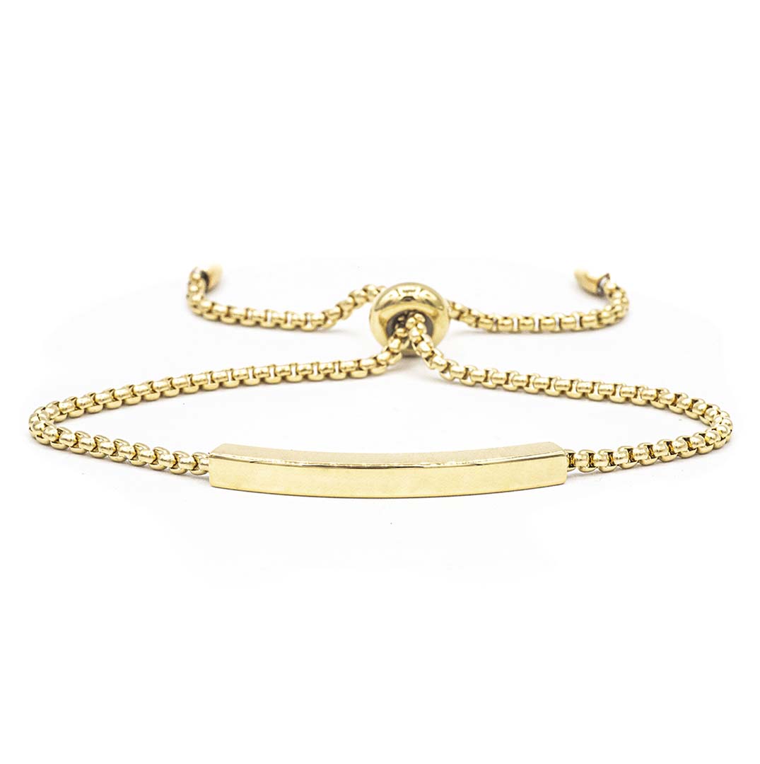 Pulsera Minimalista Ajustable Personalizable