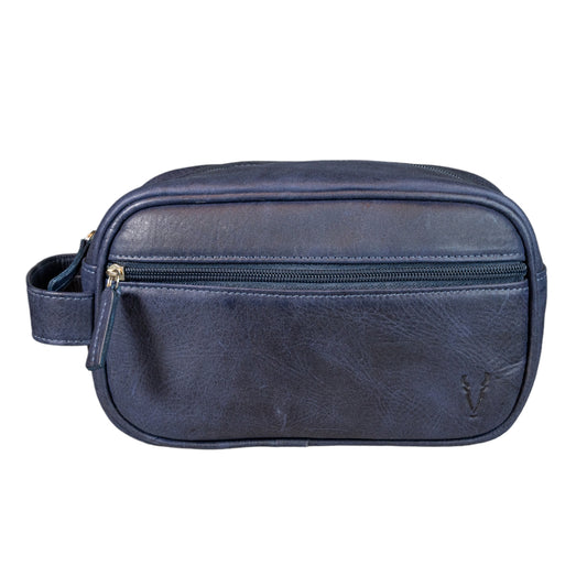 Neceser Compacto Azul Vintage