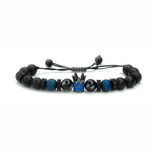 Pulsera Dark Blue King