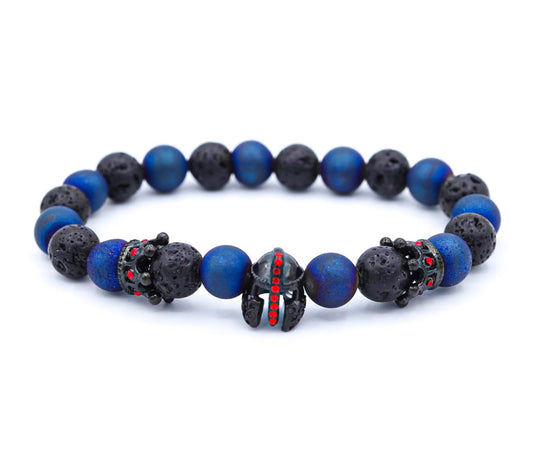 Pulsera Royal King Black and Blue