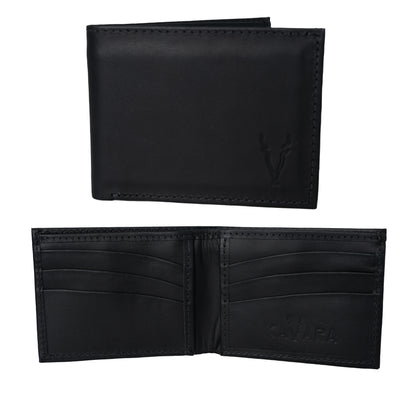 Billetera Compacta Negro Mate