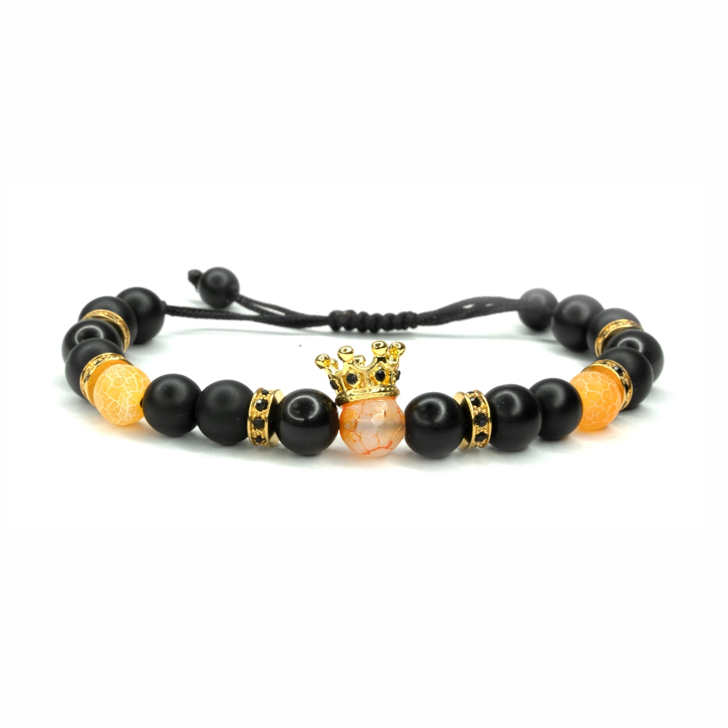 Pulsera Orange Stone King