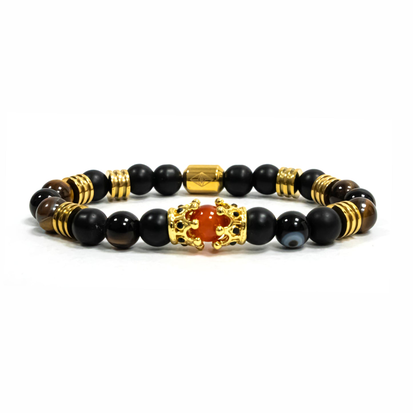 Pulsera Tiger Eyes Double King